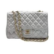 Chanel Vintage Pre-owned Laeder chanel-vskor Gray, Dam