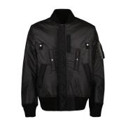 Sacai Reversibel Nylon Bomberjacka Black, Herr