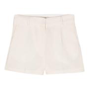 Barena Venezia Stiliga Linne Shorts Beige, Dam