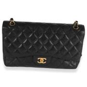 Chanel Vintage Pre-owned Laeder chanel-vskor Black, Dam