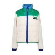 Moncler Quiltad Fleecejacka Multicolor, Herr