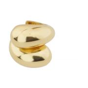 Federica Tosi Twist Detalj Guldton Ring Yellow, Dam