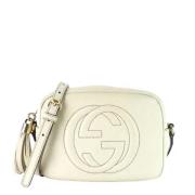 Gucci Vintage Pre-owned Laeder axelremsvskor White, Dam