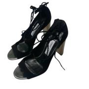 Jimmy Choo Pre-owned Pre-owned Mocka klackskor Black, Dam