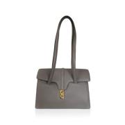 Celine Vintage Pre-owned Laeder celine-vskor Gray, Dam