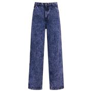 Marni Marmorfärgade jeans i denim Blue, Herr