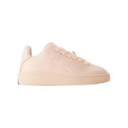 Burberry Vintage Pre-owned Laeder sneakers Beige, Dam