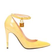 Tom Ford Pre-owned Pre-owned Laeder klackskor Yellow, Dam