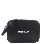 Balenciaga Vintage Pre-owned Laeder crossbodyvskor Black, Dam