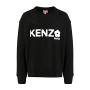 Kenzo Svart Sweatshirt Herrmode Black, Herr