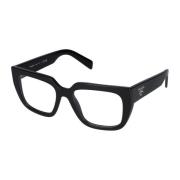 Prada Stiliga Glasögon Modell A03V Black, Dam