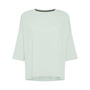 RRD Boxy Cut Oxford T-Shirt Milk Mint Green, Dam