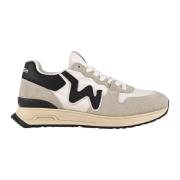 Womsh Vit Platta Sneaker Wise Multicolor, Herr