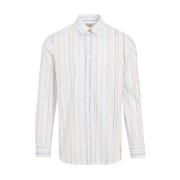 PS By Paul Smith Vit Regular Fit Skjorta White, Herr