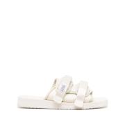 Suicoke Moto Cab Flip Flop Sandaler White, Herr