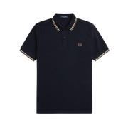 Fred Perry Klassisk Polo Skjorta för Män Blue, Herr