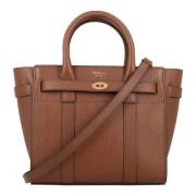 Mulberry Tvåton Zipped Bayswater Väska Brown, Dam