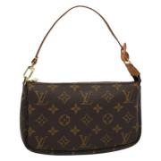 Louis Vuitton Vintage Pre-owned Canvas louis-vuitton-vskor Brown, Dam