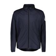 Moncler Vindjacka Octano Svart Nylon Blue, Herr