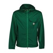 Moncler Högkrags Zipjacka Green, Herr