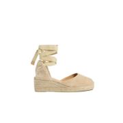 Castañer Vävd Kil Espadrilles Sandal Brown, Dam