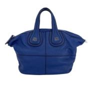 Givenchy Pre-owned Pre-owned Laeder handvskor Blue, Dam