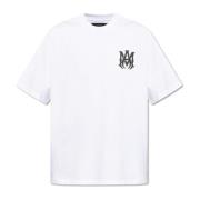 Amiri Tryckt T-shirt White, Herr