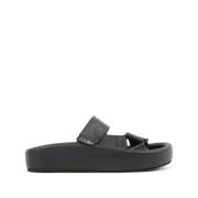 MM6 Maison Margiela Svart Sandal Stiligt Design Black, Unisex