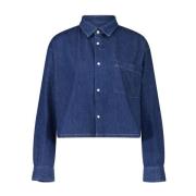 A.p.c. Denim Samantha Skjorta Blue, Dam