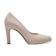 Marco Tozzi Beige Högklackade Pumps Beige, Dam