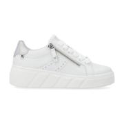 Rieker Vita Sneakers för Kvinnor White, Dam