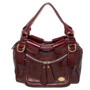 Chloé Pre-owned Pre-owned Laeder axelremsvskor Red, Dam