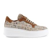 Dee Ocleppo Boucle Hög Sula Sneaker Brown, Dam