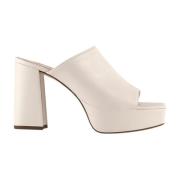 Högl Flat Sandals White, Dam