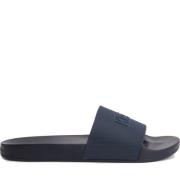 Calvin Klein Blå Gummiflip-flops för Män Blue, Herr