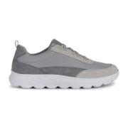 Geox Ljusgrå Sneakers för Män Gray, Herr