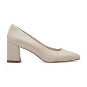 Tamaris Beige Eleganta Stängda Pumps Beige, Dam