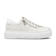 Rieker Vita Fritidsskor Dam Sneakers White, Dam