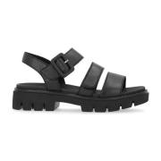 Remonte Svarta Casual Platta Sandaler Kvinnor Black, Dam