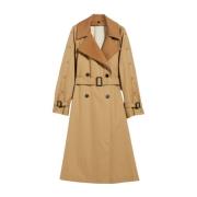 Max Mara Weekend Klassisk Trenchcoat Beige, Dam