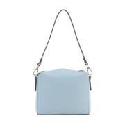 Pourchet Paris Rektangulär Magnetisk Crossbody-väska Blue, Dam