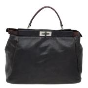 Fendi Vintage Pre-owned Laeder handvskor Black, Dam