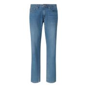 Harmont & Blaine Blå Denim Regular Jeans Blue, Herr