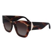 Victoria Beckham Sunglasses Brown, Dam