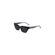 Liu Jo Svarta klassiska solglasögon för kvinnor UV-skydd Black, Dam