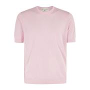 Filippo De Laurentiis Delave Crepe Krage Skjorta Pink, Herr