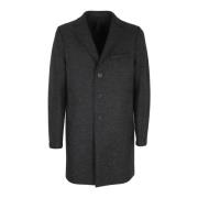 Harris Wharf London Stilren Boxy Coat Gray, Herr