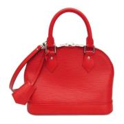 Louis Vuitton Vintage Pre-owned Laeder handvskor Red, Dam