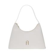 Furla ‘Diamante Small’ axelväska Beige, Dam