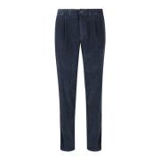 Incotex Slim Fit Casual Byxor Blue, Herr